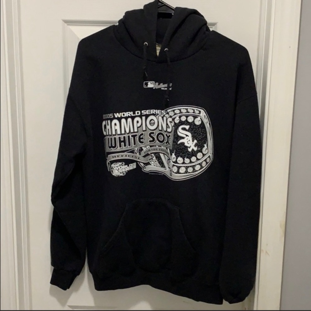 Chicago White Sox 2005 World Series Champions Hoodie Size Large